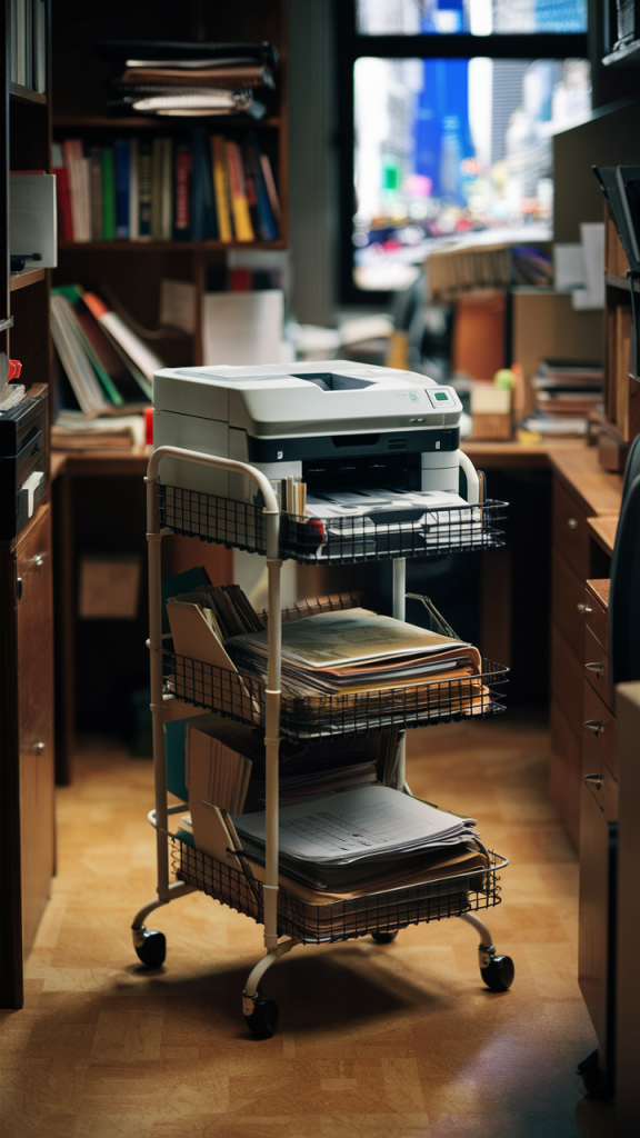 Compact Printer Stand