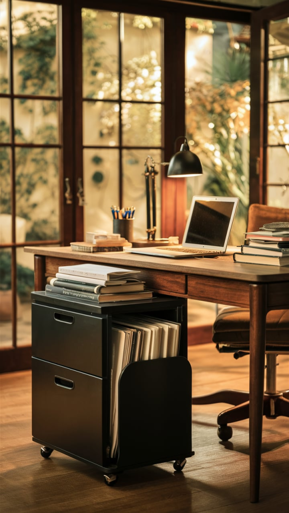 Under-Desk File Cabinet