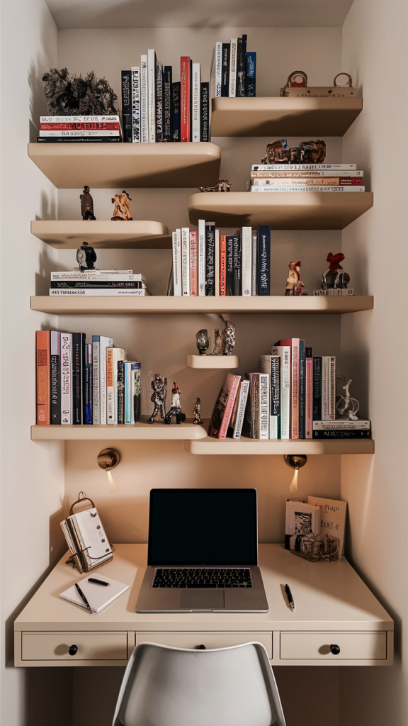 floating shelves