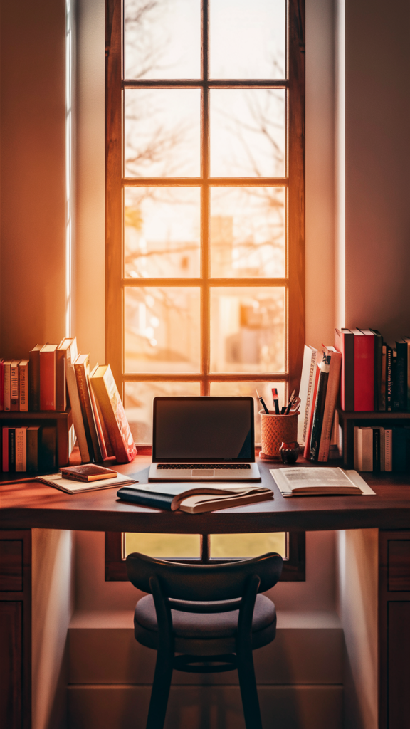 window desk