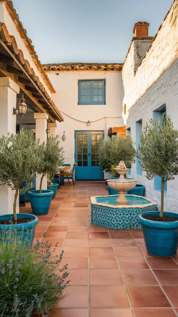  Mediterranean-Inspired Courtyard