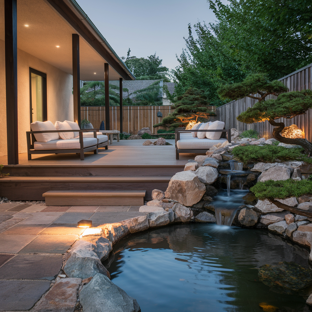 the zen dream - backyard patio